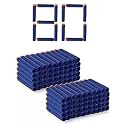 Soft Foam Darts Bullets Compatible for All Types of Hot Fire Blaze Guns/Nerf Guns- High End Quality (Suction/Sticky Head, 80)