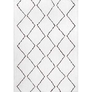 Soft Modern Shag Area Rugs Fluffy Living