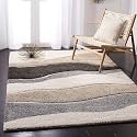 Soft Modern Shag Area Rugs Fluffy Living