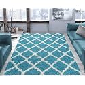 Soft Modern Shag Area Rugs Fluffy Living