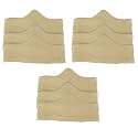 Soft Natural Bamboo Cotton Bra Liners - Moisture Absorbing, Machine Wash, No Seams, No Tags, No Discomfort