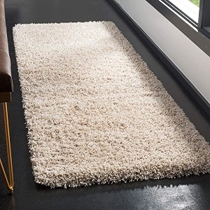 Soft Plain Shaggy Rugs and Carpet for