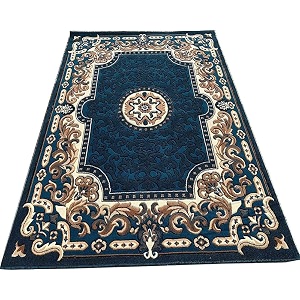 Soft Premium Blue Carpet 6x8 ft -