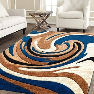 Soft Premium Blue Carpet 6x8 ft -