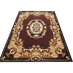 Soft Premium Brown Carpet 6x8 ft -
