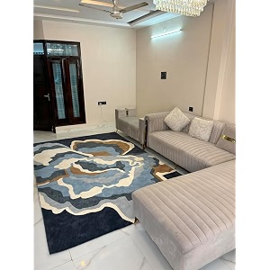 Soft Pure Woolen Modern Collection Tufted Carpet