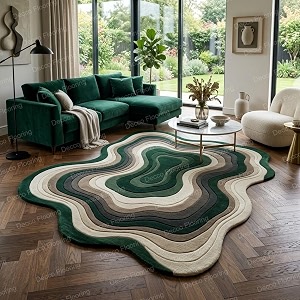 Soft Pure Woolen Modern Collection Tufted Carpet