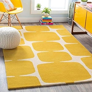 Soft Pure Woolen Modern Collection Tufted Carpet