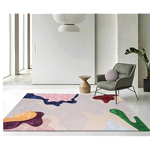 Soft Pure Woolen Modern Collection Tufted Carpet