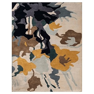 Soft Pure Woolen Modern Collection Tufted Carpet