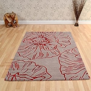 Soft Pure Woolen Modern Collection Tufted Carpet