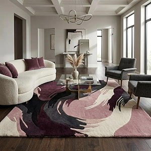 Soft Pure Woolen Modern Collection Tufted Carpet