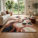 Soft Pure Woolen Modern Collection Tufted Carpet