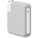 Soft Silicone Power Adapter Sleeve Case for 2021 2022 2023 MacBook Pro 16 inch A2485 M1 A2780 M2 Chip Charger Protective Cover (140W), Grey
