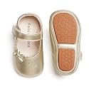 Soft Sole Baby Dress Shoes - Infant Baby Walking Shoes Moccasinss Rubber Sole Crib Shoes
