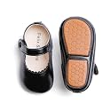 Soft Sole Baby Dress Shoes - Infant Baby Walking Shoes Moccasinss Rubber Sole Crib Shoes