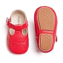 Soft Sole Baby Dress Shoes - Infant Baby Walking Shoes Moccasinss Rubber Sole Crib Shoes
