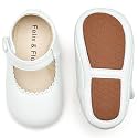 Soft Sole Baby Dress Shoes - Infant Baby Walking Shoes Moccasinss Rubber Sole Crib Shoes