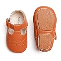 Soft Sole Baby Dress Shoes - Infant Baby Walking Shoes Moccasinss Rubber Sole Crib Shoes