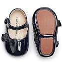 Soft Sole Baby Dress Shoes - Infant Baby Walking Shoes Moccasinss Rubber Sole Crib Shoes