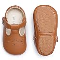 Soft Sole Baby Dress Shoes - Infant Baby Walking Shoes Moccasinss Rubber Sole Crib Shoes