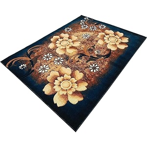 Soft Thick Geometric Acrylic Washable Anti Skid