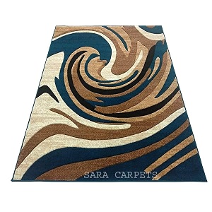 Soft Thick Geometric Acrylic Washable Anti Skid