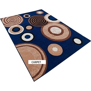 Soft Thick Geometric Acrylic Washable Anti Skid