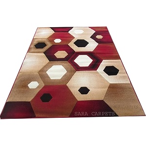 Soft Thick Geometric Acrylic Washable Anti Skid
