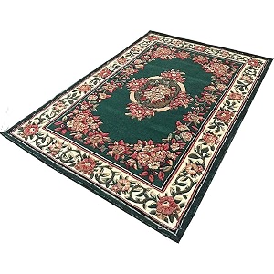 Soft Thick Geometric Acrylic Washable Anti Skid