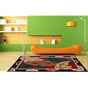 Soft Thick Geometric Acrylic Washable Anti Skid