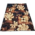 Soft Thick Geometric Acrylic Washable Anti Skid
