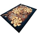 Soft Thick Geometric Acrylic Washable Anti Skid