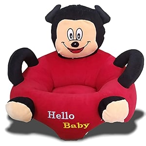 soft toy kids sofa cum bed and chair for comfort soft seat for baby sitting comfortable chair baby toys supporting seat soft plush cushion and chair for kids baby gift super soft baby seater
