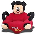 Soft Toy Kids Sofa Cum Bed and Chair for Comfort Soft seat for Baby Sitting Comfortable Chair, Baby Toys Supporting Seat Soft Plush Cushion and Chair for Kids, Baby Gift (Super Soft Baby Seater)