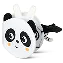 HOTUT Soft Toys Baby Cloth Books, Baby Soft Books, Baby Bath Cloth Book, First Year 3D Animals Tails Crinkle Sensory Touch and Feel Book for Early Development Learning Books, Panda
