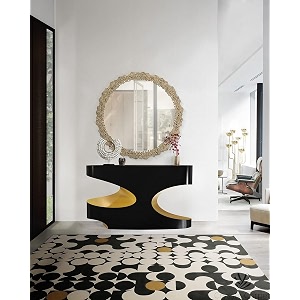 Soft Woolen Modern Collection Tufted Carpet for
