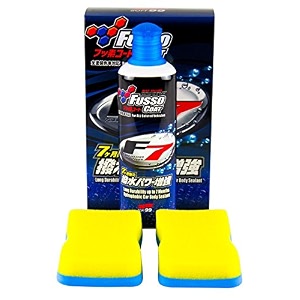 soft99 fusso coat f7 ptfe car wax  all color paint protection  hydrophobic fluorine polymer coating lasts up to 7 months  easy buff off anti-stain long-lasting shine  300ml