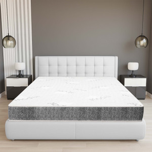 softland duoflex orthopedic hard  soft flip reversible 4 inch single high resilience hr foam mattress