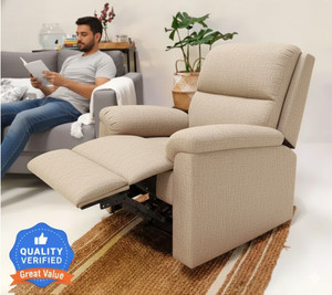 softland fabric manual recliner