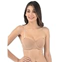 Softline Women39s Cotton Rich Padded Wired Demi-Cup