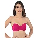 Softline Women39s Cotton Rich Padded Wired Demi-Cup