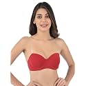Softline Women39s Cotton Rich Padded Wired Demi-Cup