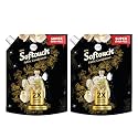 SofTouch 2X French Perfume Fabric Conditioner 2 Litres, Liquid (Pack of 2),Fresh
