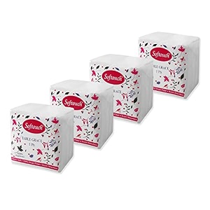 softouch garden bouquet 2l fabric conditioner with antibacterial protection amp long-lasting fragrance amp softouch tissue paper napkins 100 pcs set of 4