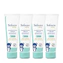 Softsens Diaper Rash Cream 50g (Pack 4 x 50g) For Newborn Baby With Zinc Oxide| Enriched With Aloe Vera &amp; Shea Butter| Dermatologically Tested | Safe for Newborns | Intense Moisturization for Soft Skin | Protects Skin Bar