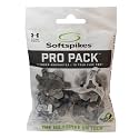 SoftSpikes Under Armour S3/Tour Flex Pro Pack - 18 Count, Silver/White