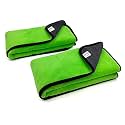 SOFTSPUN 680 GSM, Microfiber Super Absorbent Cloth 40x80 Cms 4Piece Grey Towel Set, Extra Thick Microfiber Cleaning Cloths Perfect for Bike, Auto, Cars Both Interior and Exterior.