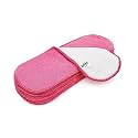 SOFTSPUN Microfiber 4 Layer Baby Pocket Diaper Inserts Pack of 4 Small Size Pink Age 0-3 Months Washable Reusable Ultra Absorbent Super Soft &amp; Comfortable for Babies Skin of Newborn Baby.