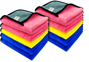 softspun microfiber vehicle washing  cloth